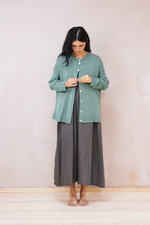 big lacey cardigan cotton cashmere