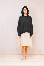 big lacey sweater cotton cashmere