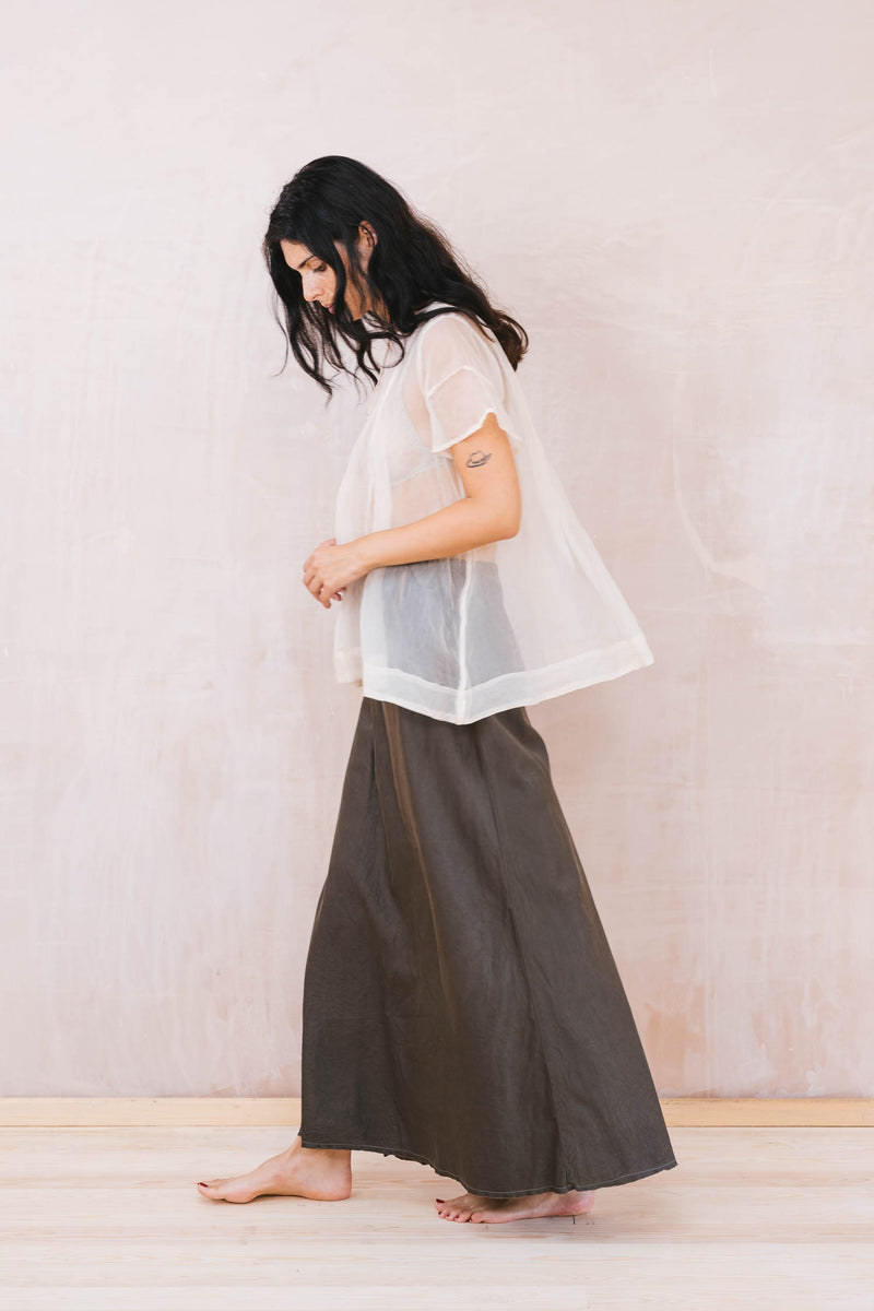bias cut skirt long