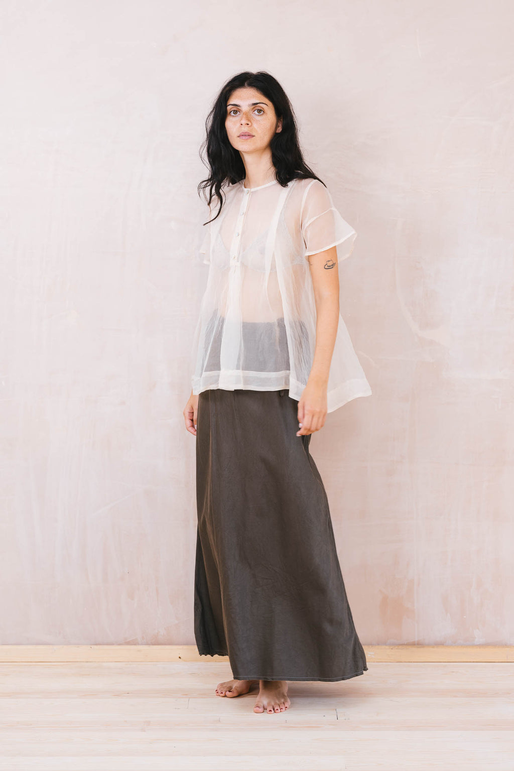 bias cut skirt long