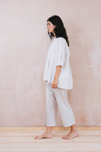 japan pants silk cotton satin