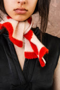 flower scarf cashmere