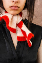 flower scarf cashmere