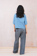french painter pants linen