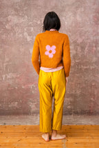 japan pants silk cotton satin