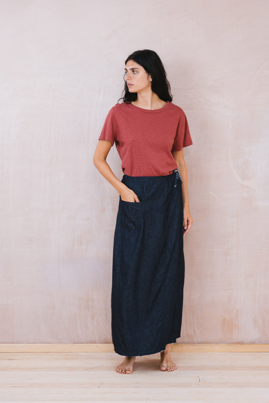 idle skirt denim