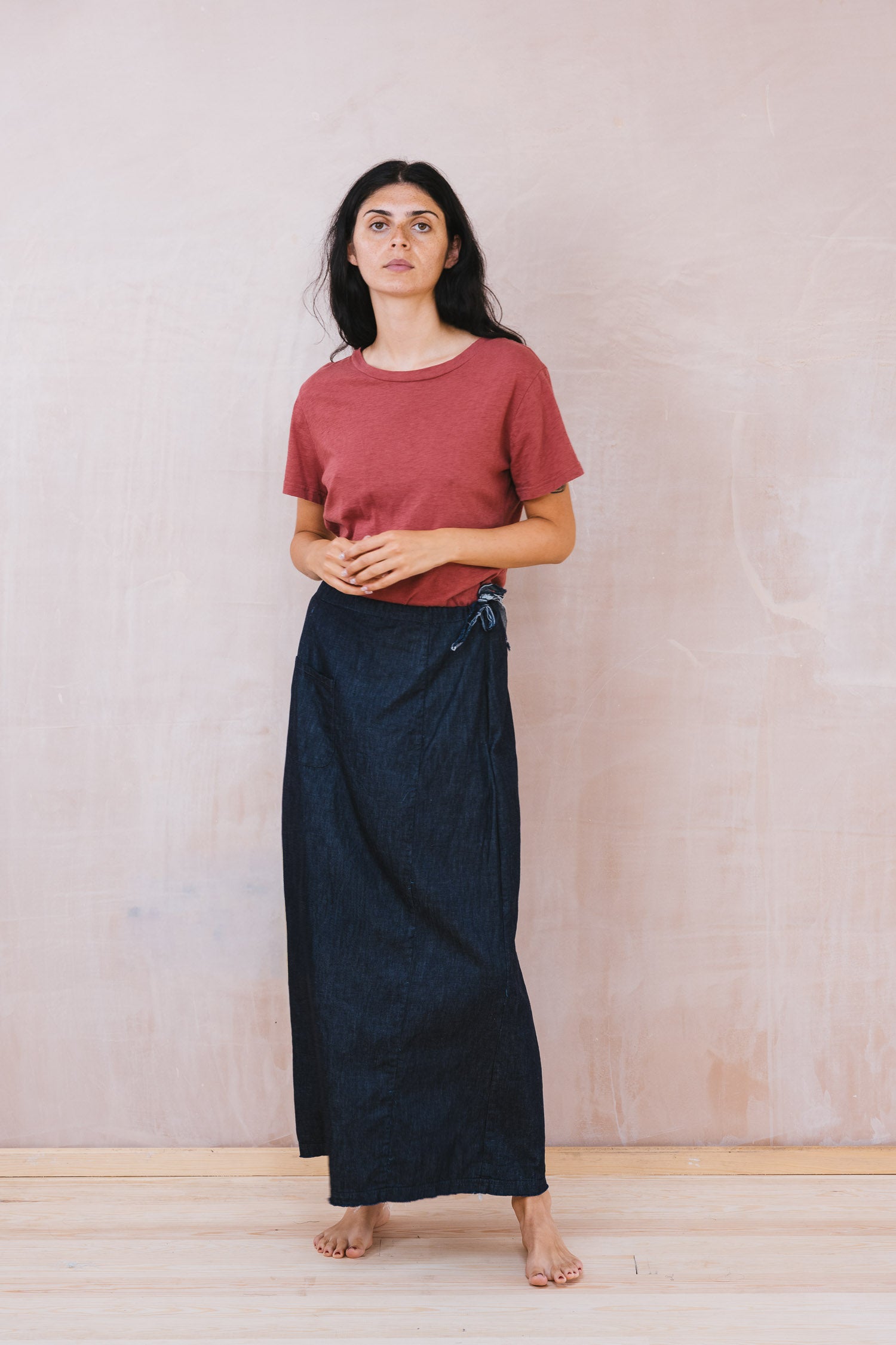 idle skirt denim