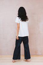 smock top cotton poplin
