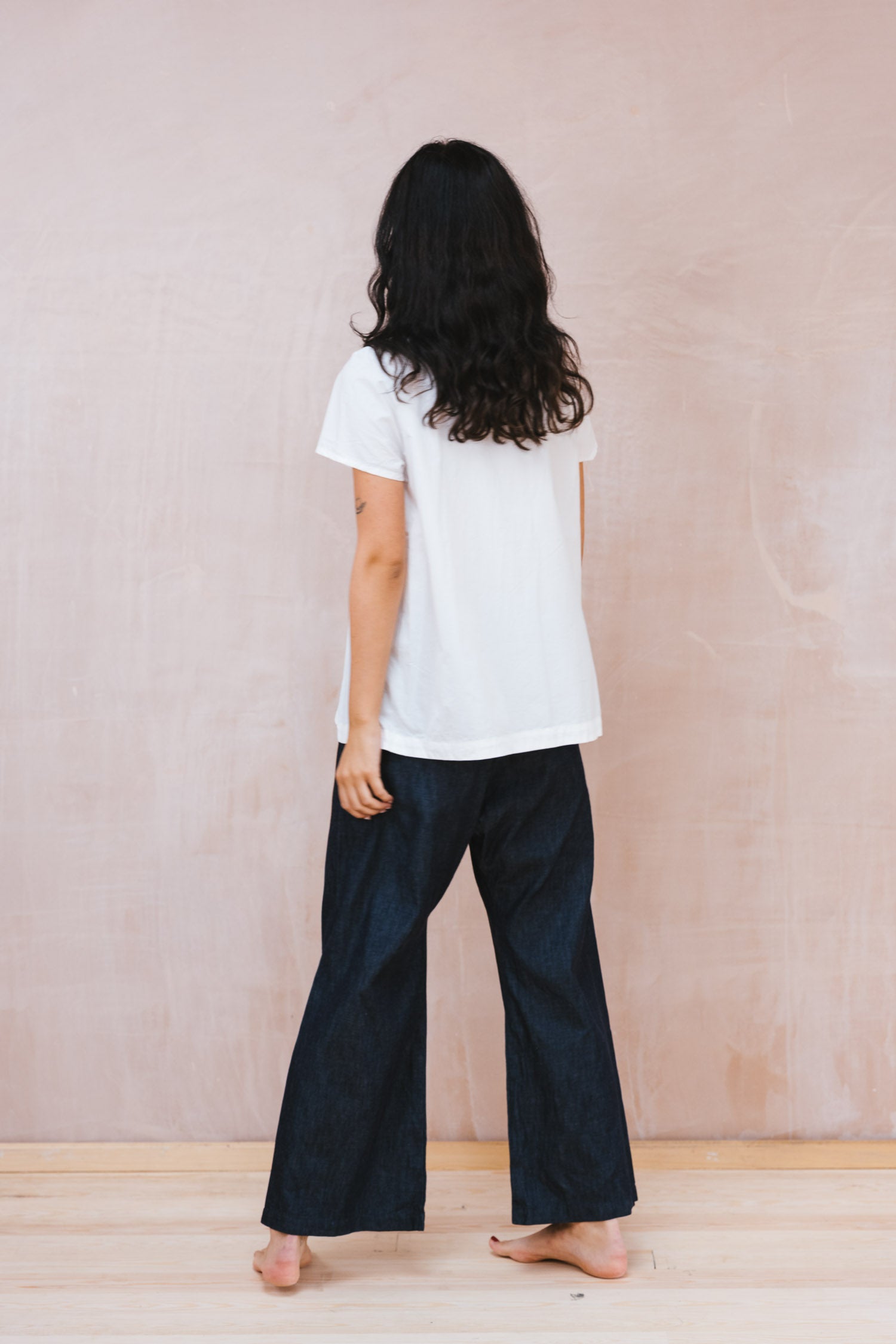 smock top cotton poplin