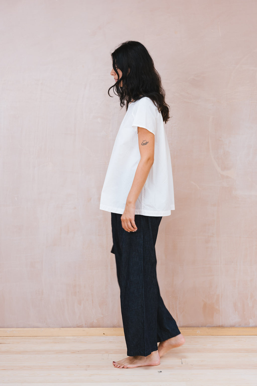 wide leg japan pants denim