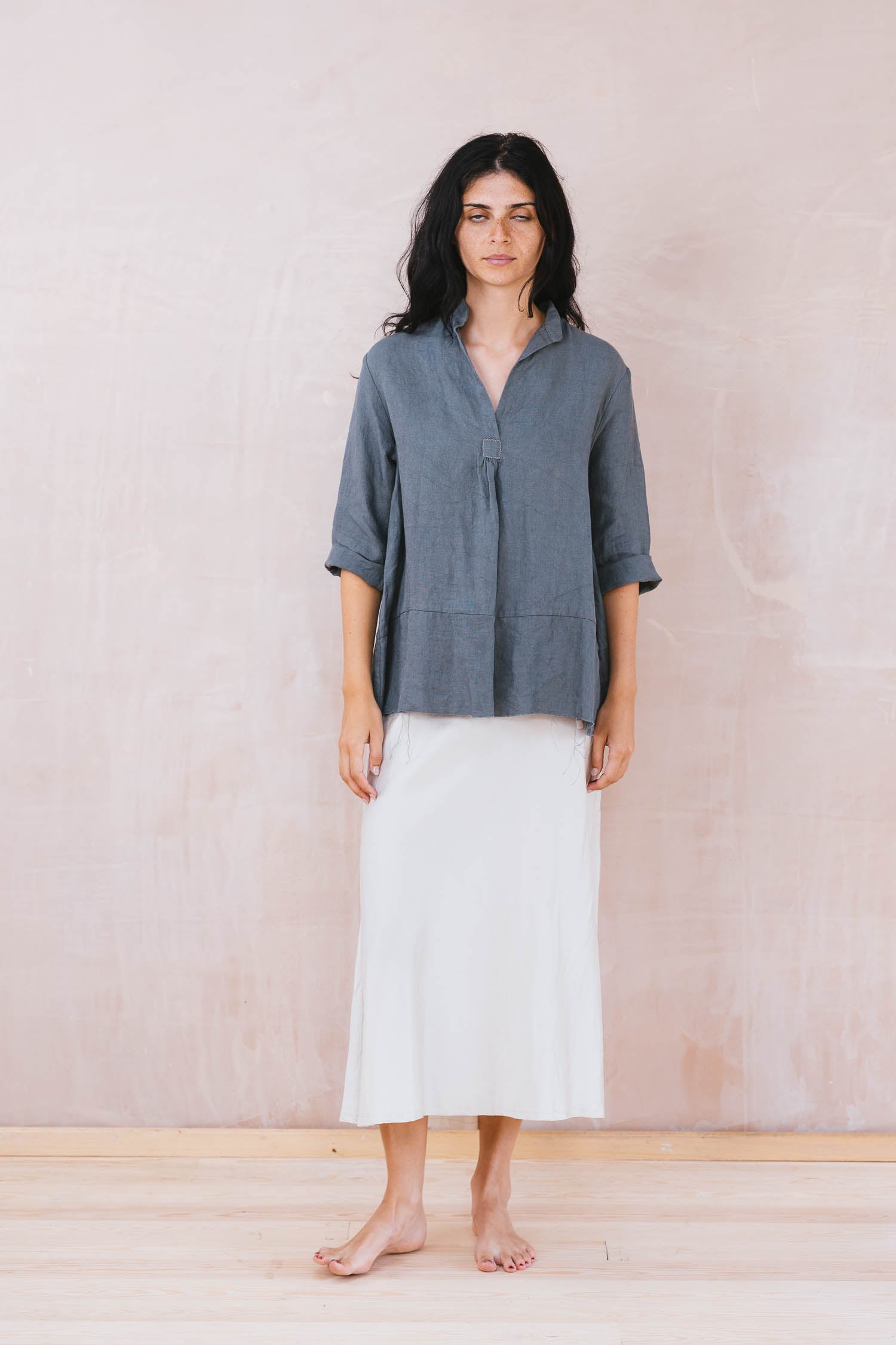 bias cut skirt short