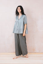 mud pants linen