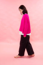 big lacey sweater cashmere
