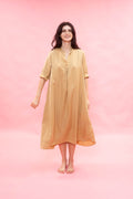 AW26 DR 309B dewey dress silk cotton satin