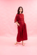 AW26 DR 3007 doris dress silk cotton satin