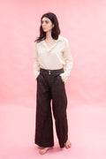 AW26 BL 617 frill blouse cotton organdy