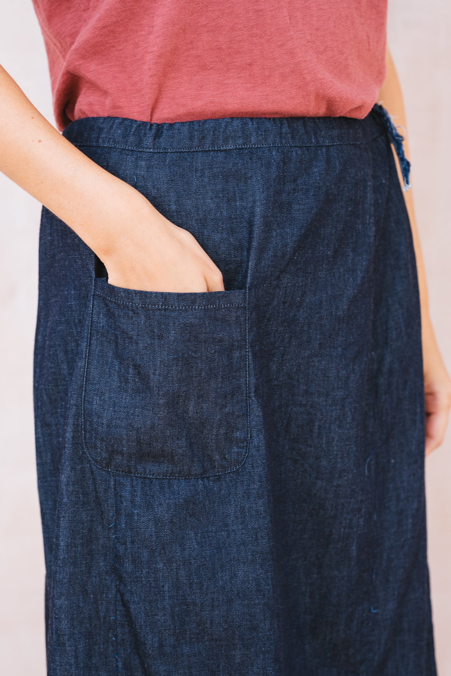 idle skirt denim