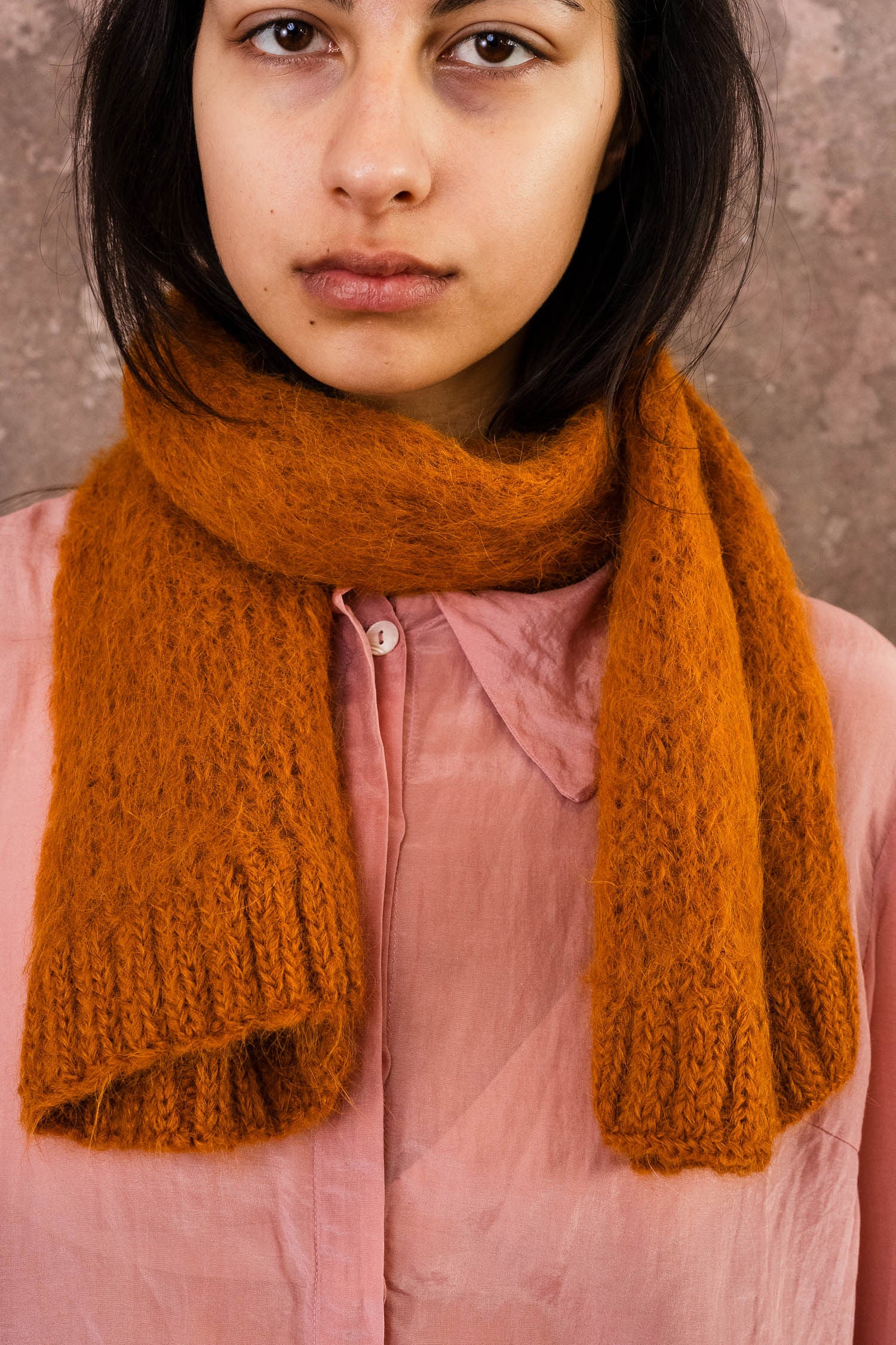 fluffy small scarf