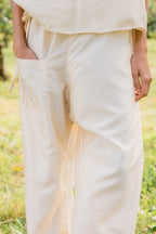 sale wide leg japan pants silk cotton satin