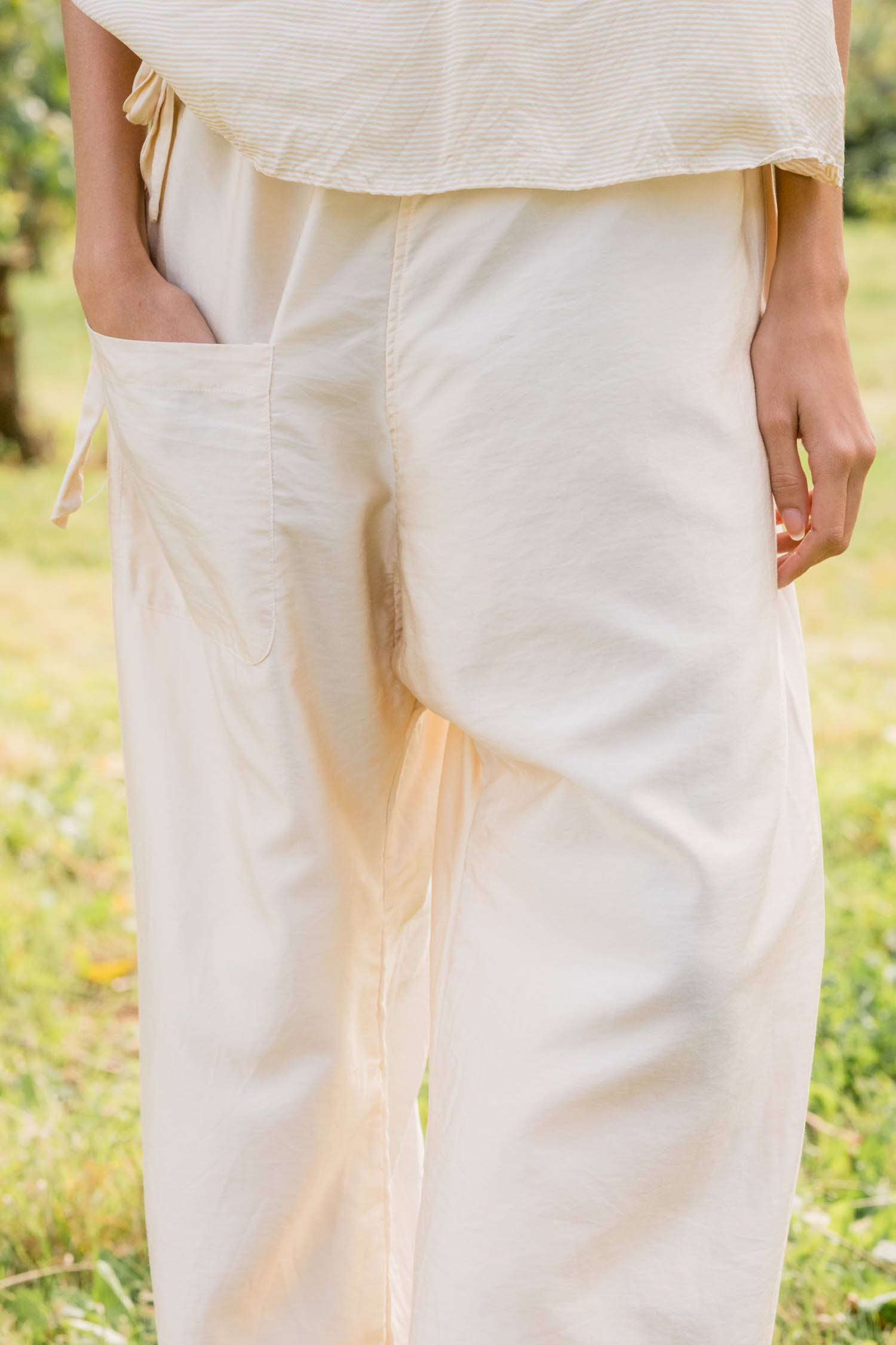 sale wide leg japan pants silk cotton satin