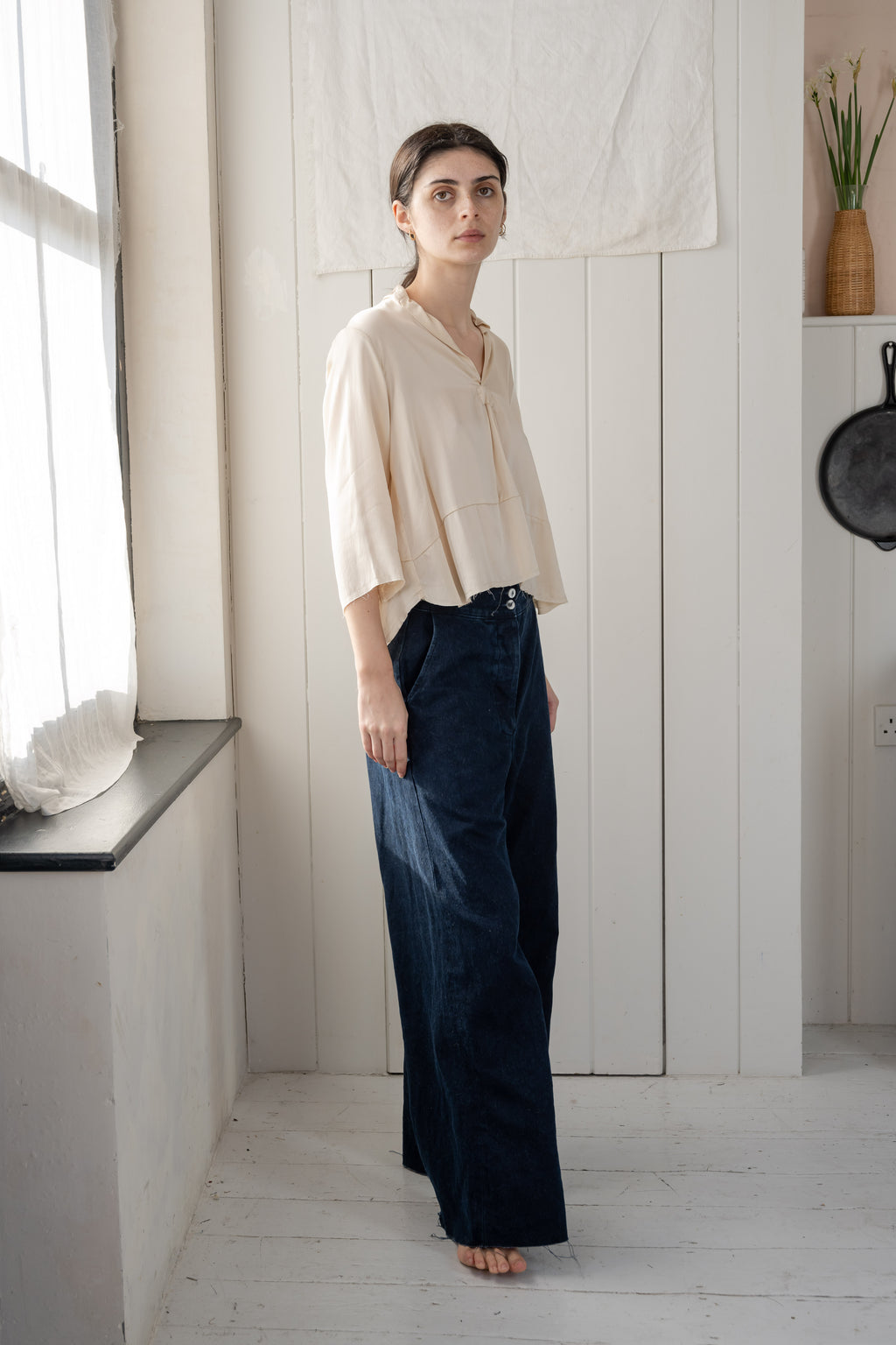 sale sunny blouse silk charmeuse