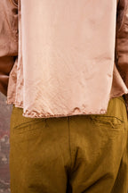 winter sweet blouse silk cotton satin